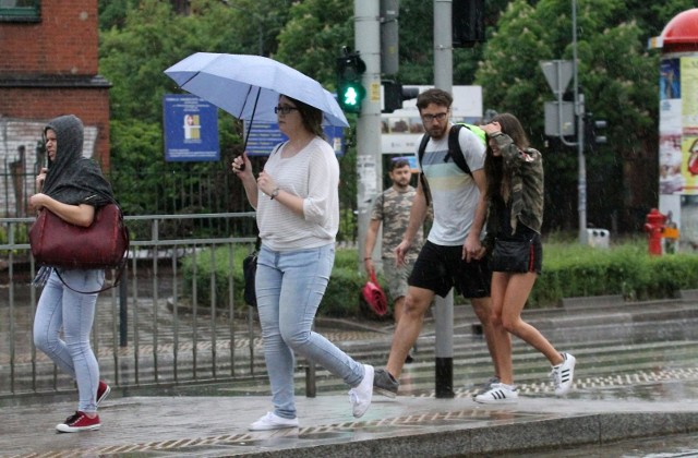 Uwaga, dziś do godz. 15.30 w części Kujawsko-Pomorskiego możliwe burze z gradem!