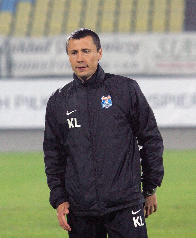 Krzysztof Lipecki ma już za sobą trenerski debiut w pierwszej lidze