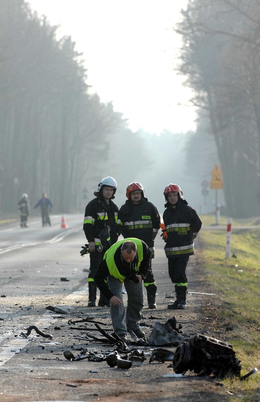 Śmiertelny wypadek koło Biesiekierza