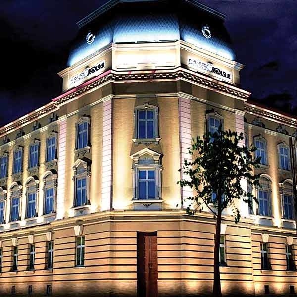 Wstępny projekt oświetlenia budynku przy ul Zamkowej. 