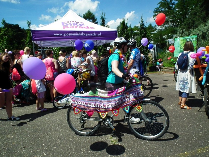 Posnania Bike Parade w stylu flower power