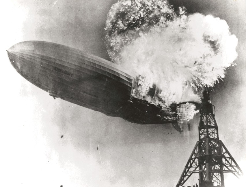 Katastrofa sterowca Hindenburg miała miejsce 6 maja 1937...