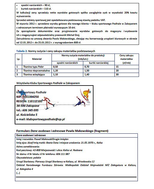 Nowy egzamin zawodowy 2014: TECHNIK EKONOMISTA [ARKUSZE...