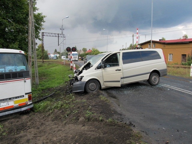 Wypadek w Moczyłkach koło Białogardu
