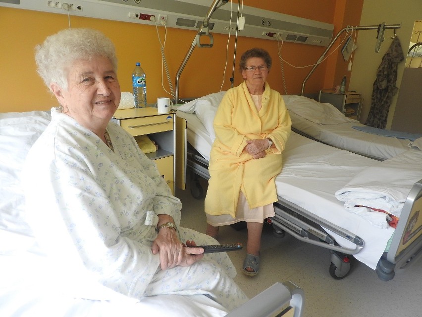 Starsi pacjenci wadowickiego szpitala badzo chwalą standard...
