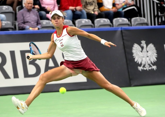 Magda Linette po cyklu turniejów w USA jedzie teraz do Kazachstanu bronić barw narodowych w Billie Jean King Cup