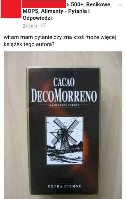 DecoMorreno - kakao czy powieść?