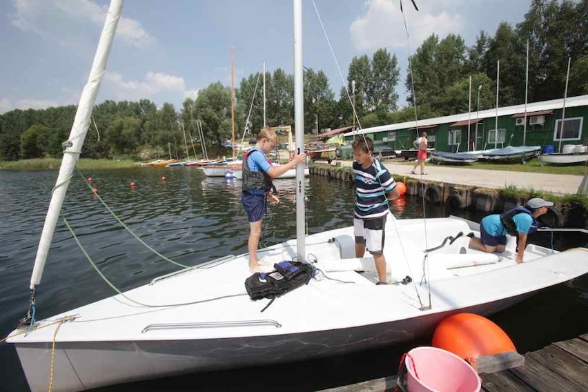 Pogoria Dąbrowa Górnicza nauka żeglarstwa