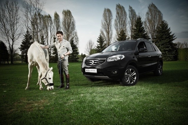 Rafał Królikowski i Renault Koleos, Fot: Renault