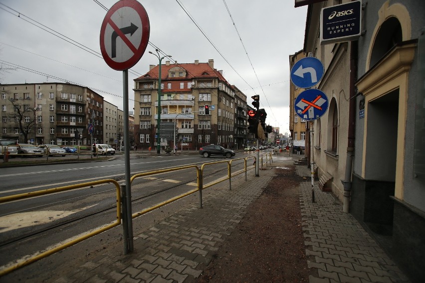Przebudowa centrum Katowic - remont ulicy Kościuszki