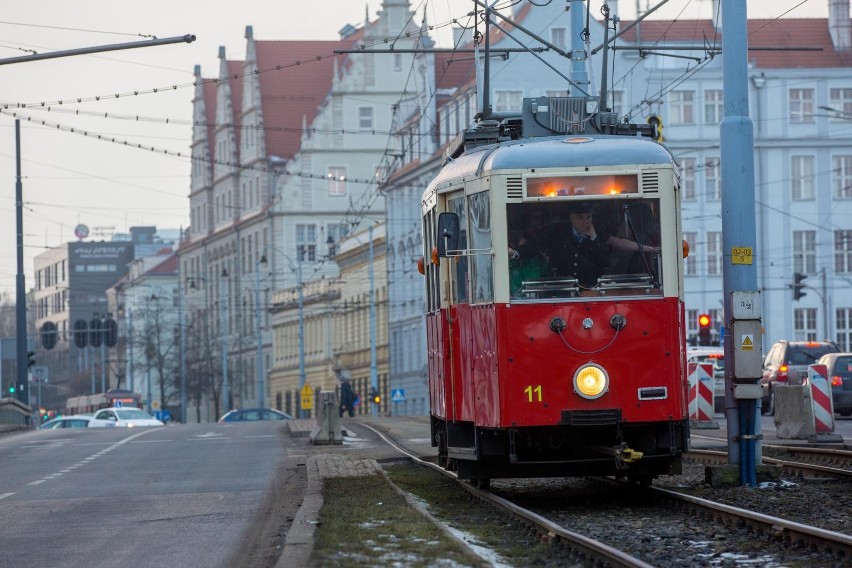 Walentynkowy tramwaj do użytku zakochanych tylko 14 lutego