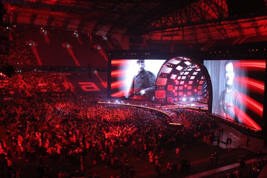 Koncert "Muzyka Wolności" na Stadionie Miejskim w Poznaniu...