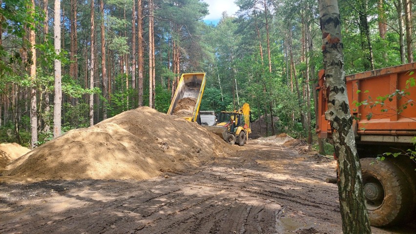 Trasa turystyczna Dawna Kopalnia Babina w geoparku Łuk...