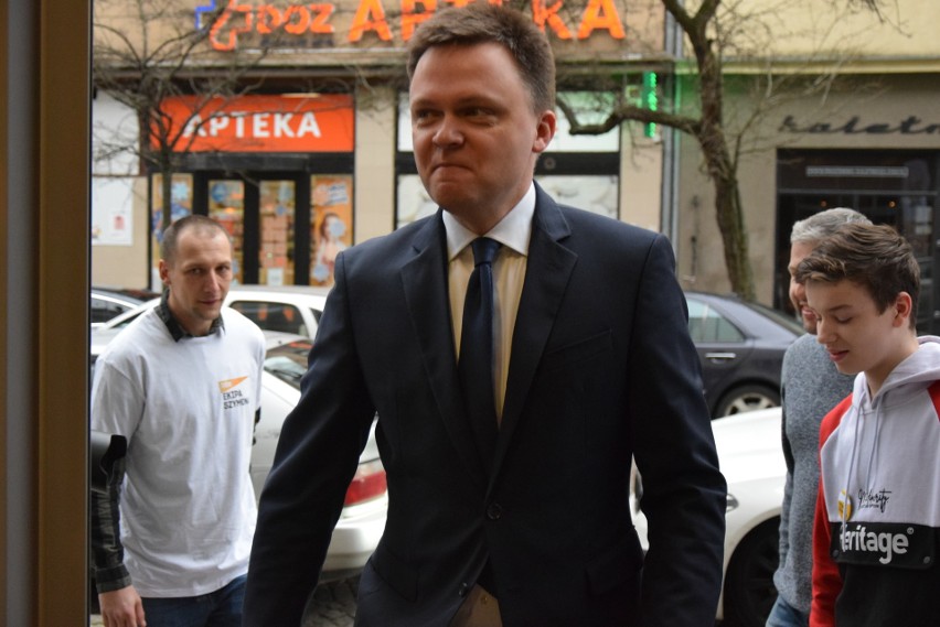 Szymon Hołownia, kandydat na prezydenta Polski, otworzył w...