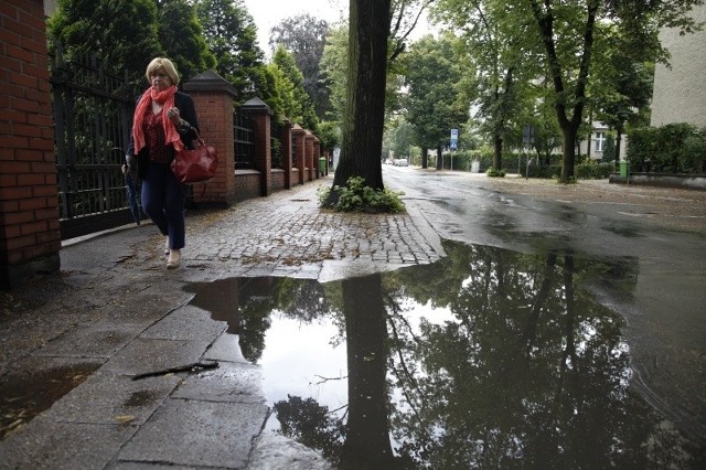 Remontu wymaga także ulica Grunwaldzka.