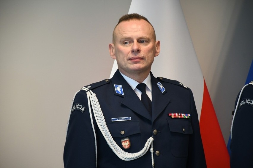 Podinspektor Jacek Rosół pełni obowiązki komendanta...