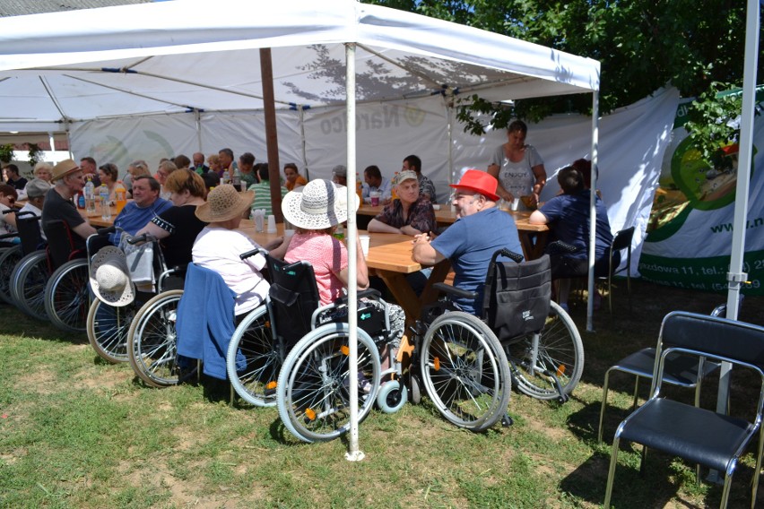 Doroczny piknik dla osób niepełnosprawnych w gospodarstwie...