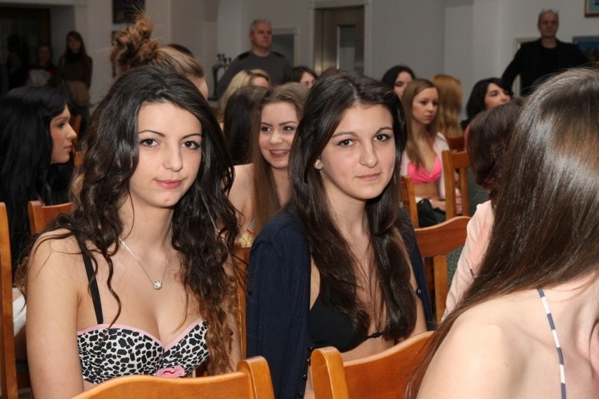 Casting do wyborów Miss Śląska i Zagłębia 2014 w Dąbrowie...