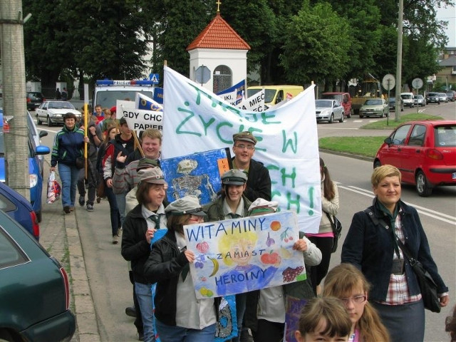 Dzień bez Papierosa. Happening w Bielsku Podlaskim (zdjęcia)