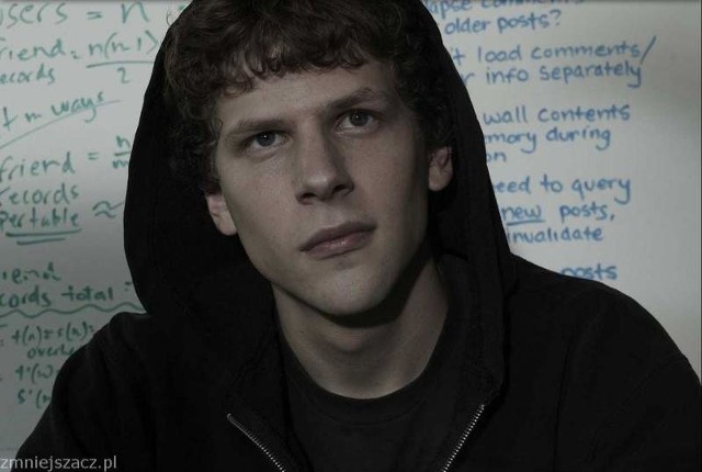 Jesse Eisenberg jako Mark Zuckerberg