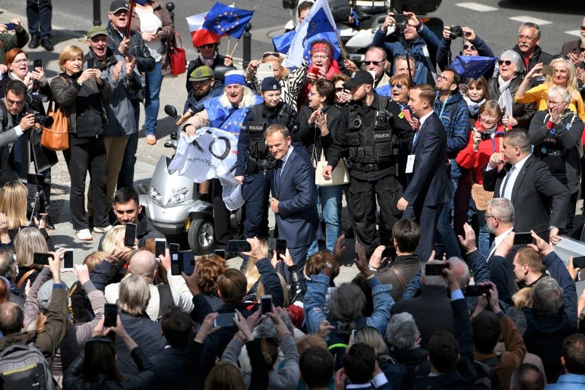 Donald Tusk był honorowym gościem obchodów 100-lecia...