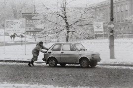 Kiedyś w naszym regionie to były zimy! Pamiętacie? Unikalne fotografie sprzed lat