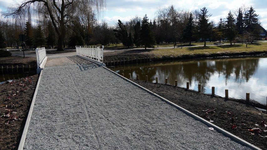 Tak obecnie wygląda budowa nowego parku w Bielsku Podlaskim...