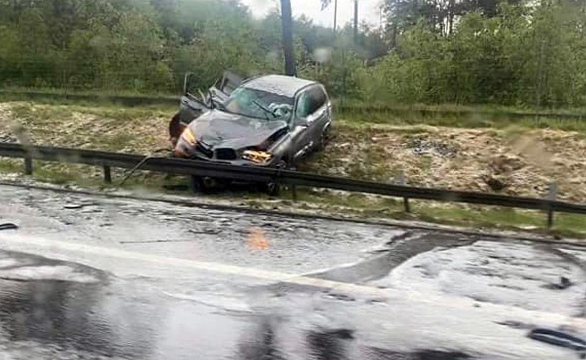 Na autostradzie A1 pomiędzy węzłami Rybnik i Żory doszło do...