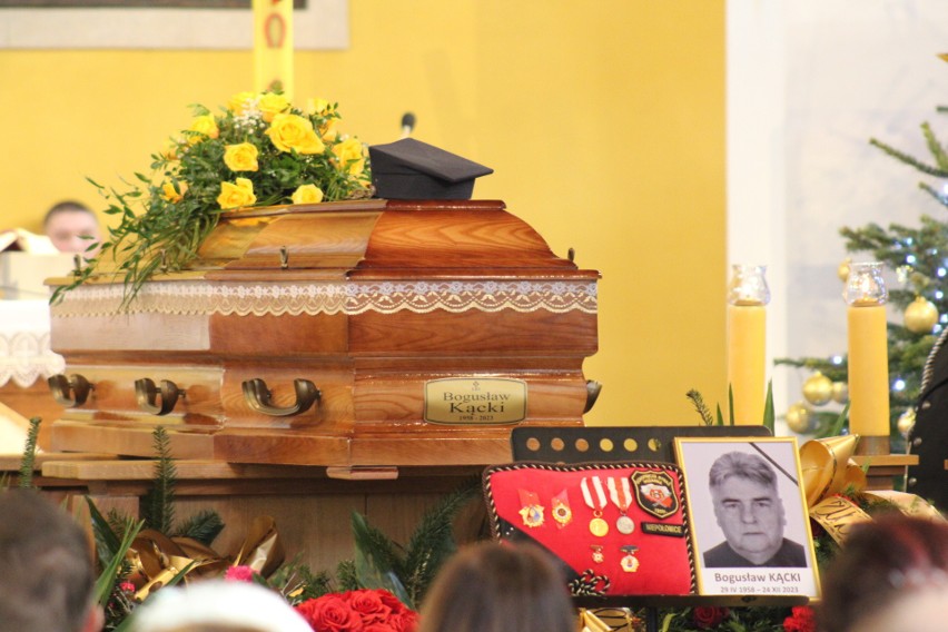 Pogrzeb Bogusława Kąckiego odbył się w piątek, 29 grudnia...