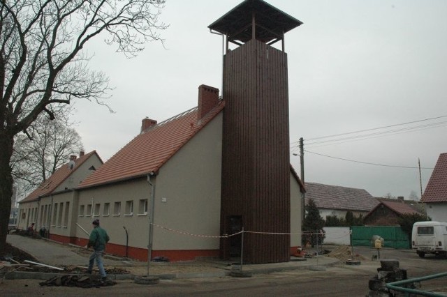 Z nowej remizy będą korzystać wszyscy mieszkańcy wioski.