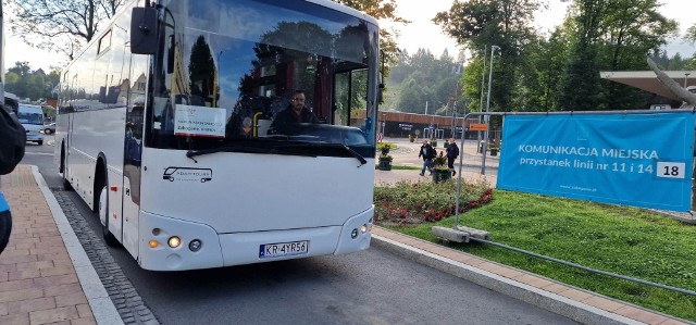 Zastępcza komunikacja autobusowa w Zakopanem