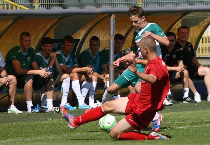 Debiut Centralnej Ligi Juniorów. Śląsk - Gwarek Zabrze 2:2 (ZDJĘCIA)