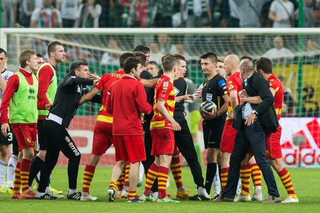 Awantura po meczu Legia - Jagiellonia