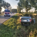 Chełchy Iłowe. Zderzyły się trzy samochody osobowe. 15.08.2023