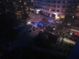 Tragedia przy ul. Dmowskiego w Bielsku-Białej. Nie żyje mężczyzna, który spadł z 11. piętra