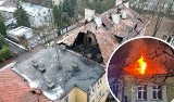 Pożar dawnego szpitala przy Ogrodowej w Kielcach. Ogień już ugaszony, trwa ocena zniszczeń 