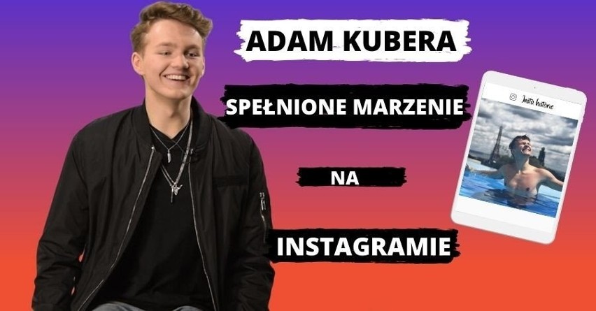 "InstaHistorie". Adam Kubera, czyli polski James Arthur z "The Voice Kids". Jakie sekrety skrywa jego Instagram?
