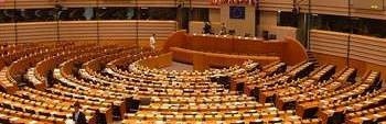 Wnętrze Parlamentu Europejskiego