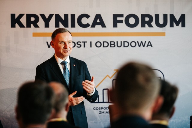 Krynica Forum to międzynarodowe wydarzenie łączące biznes, politykę i środowisko akademickie. Swoją obecność podczas wydarzenia zapowiedział prezydent RP Andrzej Duda.