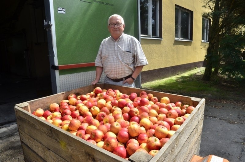 Dr inż Jerzy Mazur, zarządzający Rolniczo-Sadowniczym...