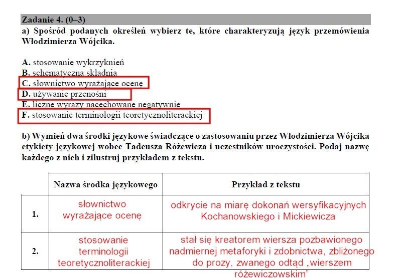 Matura 2018 - język polski, poziom podstawowy - arkusze i...