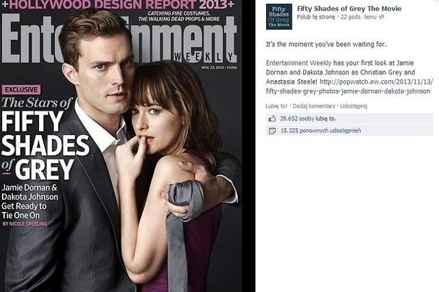Okładka magazynu "Entertainment Weekly" (fot. screen z Facebook.com)