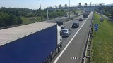 Kraków. Dwa groźne wypadki na obwodnicy. Są utrudnienia w ruchu, kierowcy utkną w korku [ZDJĘCIA]