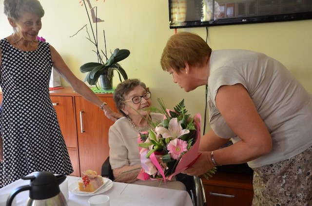 Pani Ela z Tarnowskich Gór 7 sierpnia skończyła 103 lata