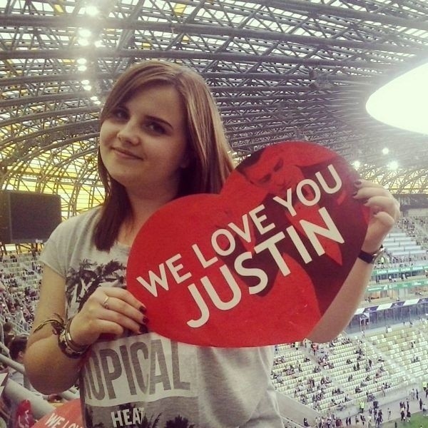 Koncert Justina Timberlake'a w Gdańsku. Zdjęcia fanów z akcji We Love You Justin cz.4 [FOTO]