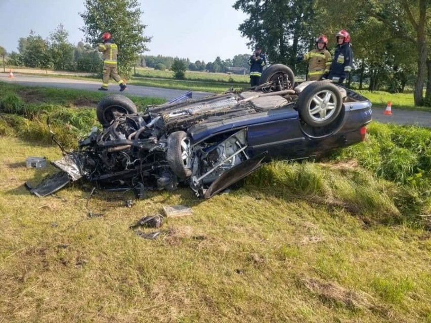 Wypadek w czarni, 24.09.2020