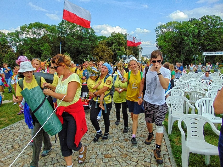 Pielgrzymka Łódzka 2016. Pielgrzymi z Łodzi na Jasnej Górze