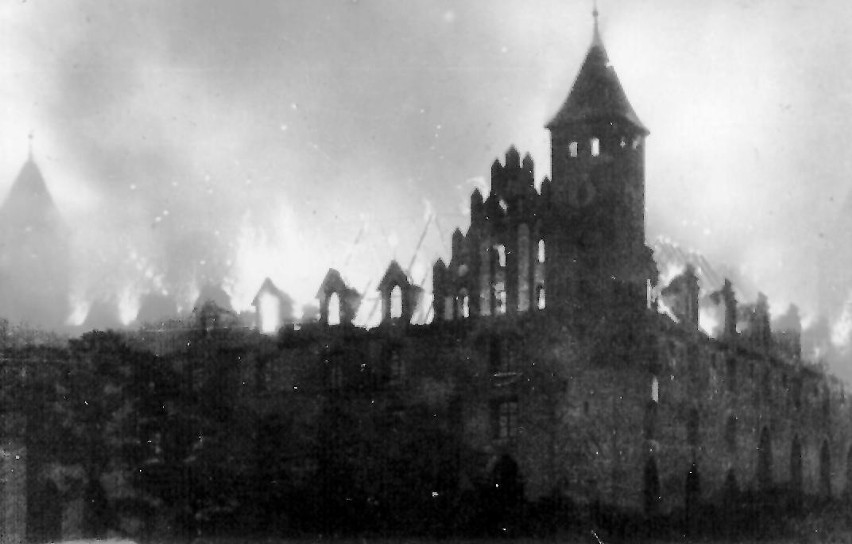 100 lat od wielkiego pożaru na zamku w Gniewie. Obecnie jest dumą i wizytówką miasta