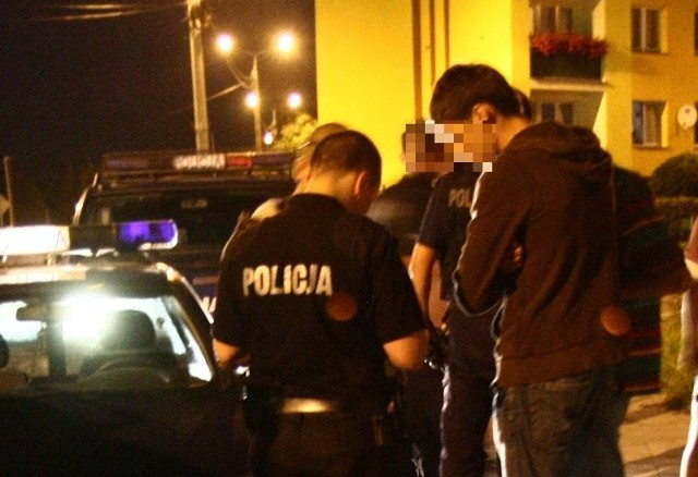 Policja szybko zatrzymała dwóch bandytów z gminy Lipsk. Byli mocno pijani