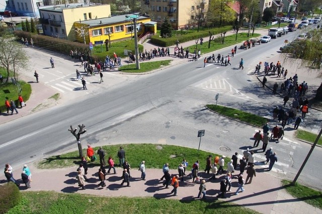 Dwa razy mieszkańcy Przysuchy organizowali protest w obronie nocnych karetek